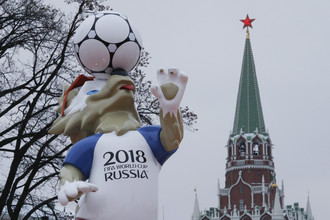 Талисман чемпионата мира по футболу — 2018 в России волк Забивака