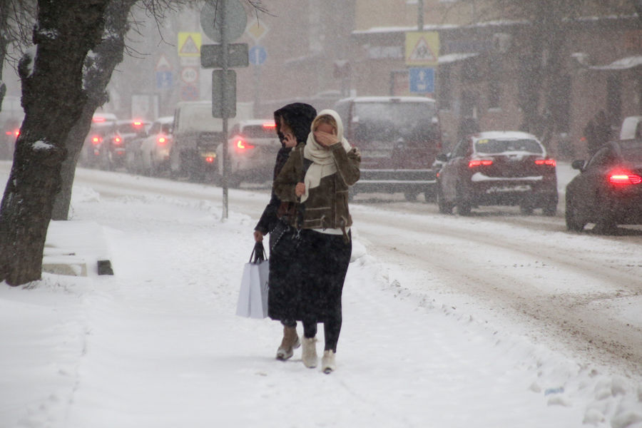 Во время снегопада в&nbsp;Москве, 7&nbsp;декабря 2021&nbsp;года
