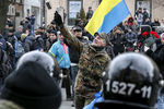 Беспорядки в центре Киева