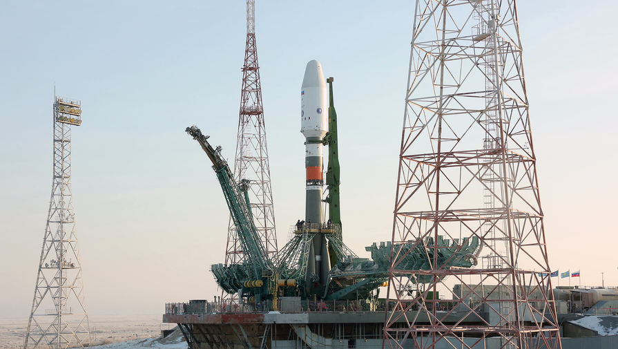Ракету-носитель Союз-5 доставят на Байконур на сцепе из трех вагонов
