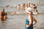 Отдых горожан на пляже «Динамо» на севере Москвы, 4 июля 2024 года