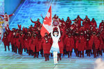 Сборная Канады на открытии Олимпийских игр в Пекине — 2022