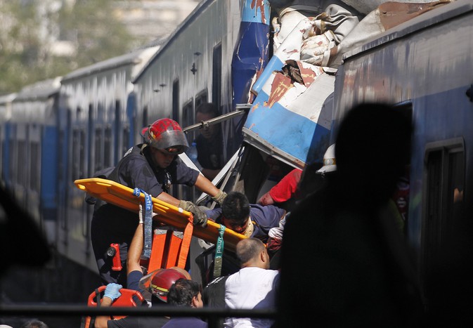 Крушение пригородного поезда в&nbsp;Буэнос-Айресе.