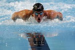 Пятикратный олимпийский чемпион американец Райан Лохте стал чемпионом мира в плавании на 200 м кролем