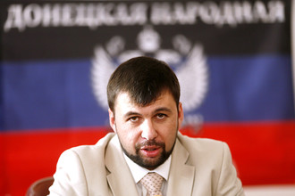 Председатель президиума Верховного совета самопровозглашенной ДНР Денис Пушилин