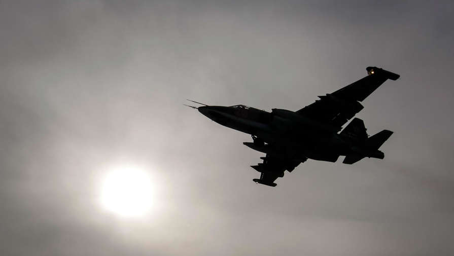 Минобороны: российская авиация сбила украинский Су-25 в районе Марьевки в ДНР
