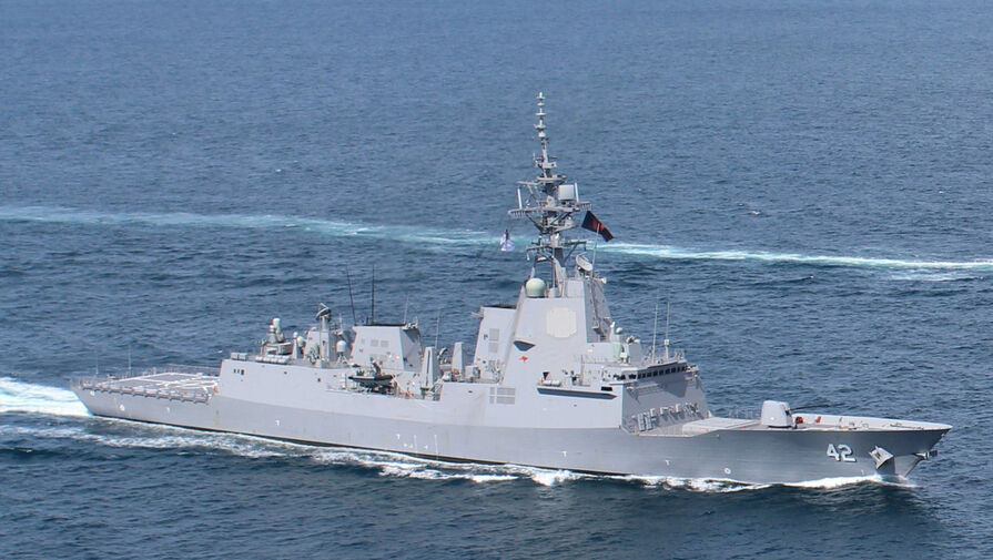 Австралийский ракетный эсминец HMAS Sydney уничтожил дрон на учениях в Тихом океане