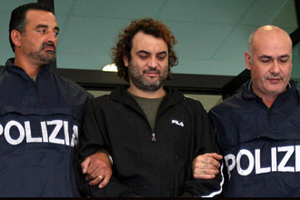 Антонио Пелле после ареста в 2008 году