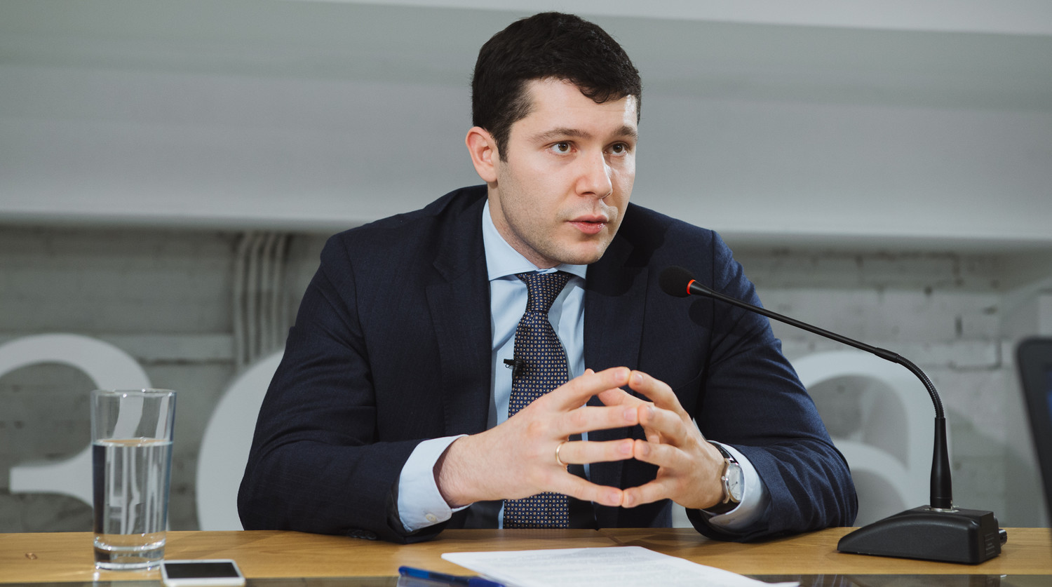 Губернатор Калининградской области Антон Алиханов в редакции «Газеты.Ru»