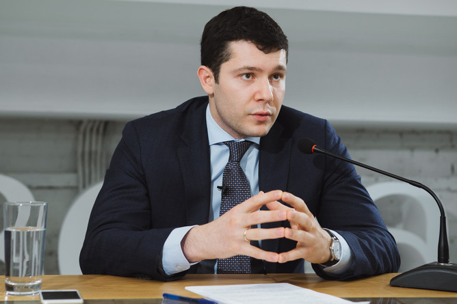 Губернатор Калининградской области Антон Алиханов в редакции «Газеты.Ru»
