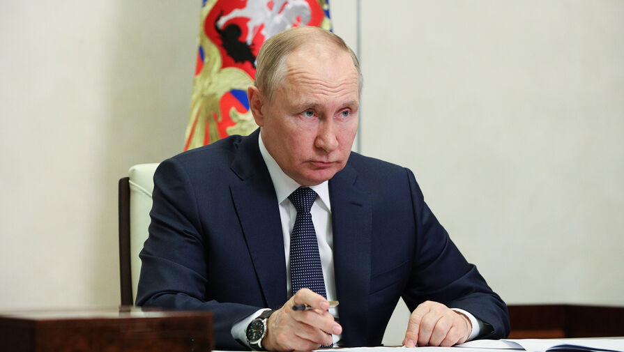 Путин попросил Золотова доложить о работе Росгвардии в ходе спецоперации на Украине