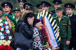 Церемония прощания с погибшими при нападении на Керченский политехнический колледж, 19 октября 2018 года