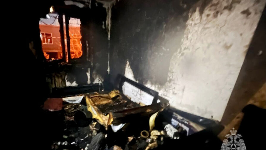 Два человека не выжили во время пожара в Саратовской области