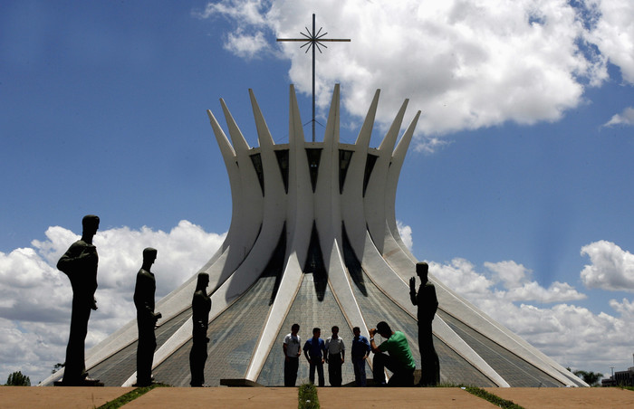 Кафедральный собор г. Бразилиа.