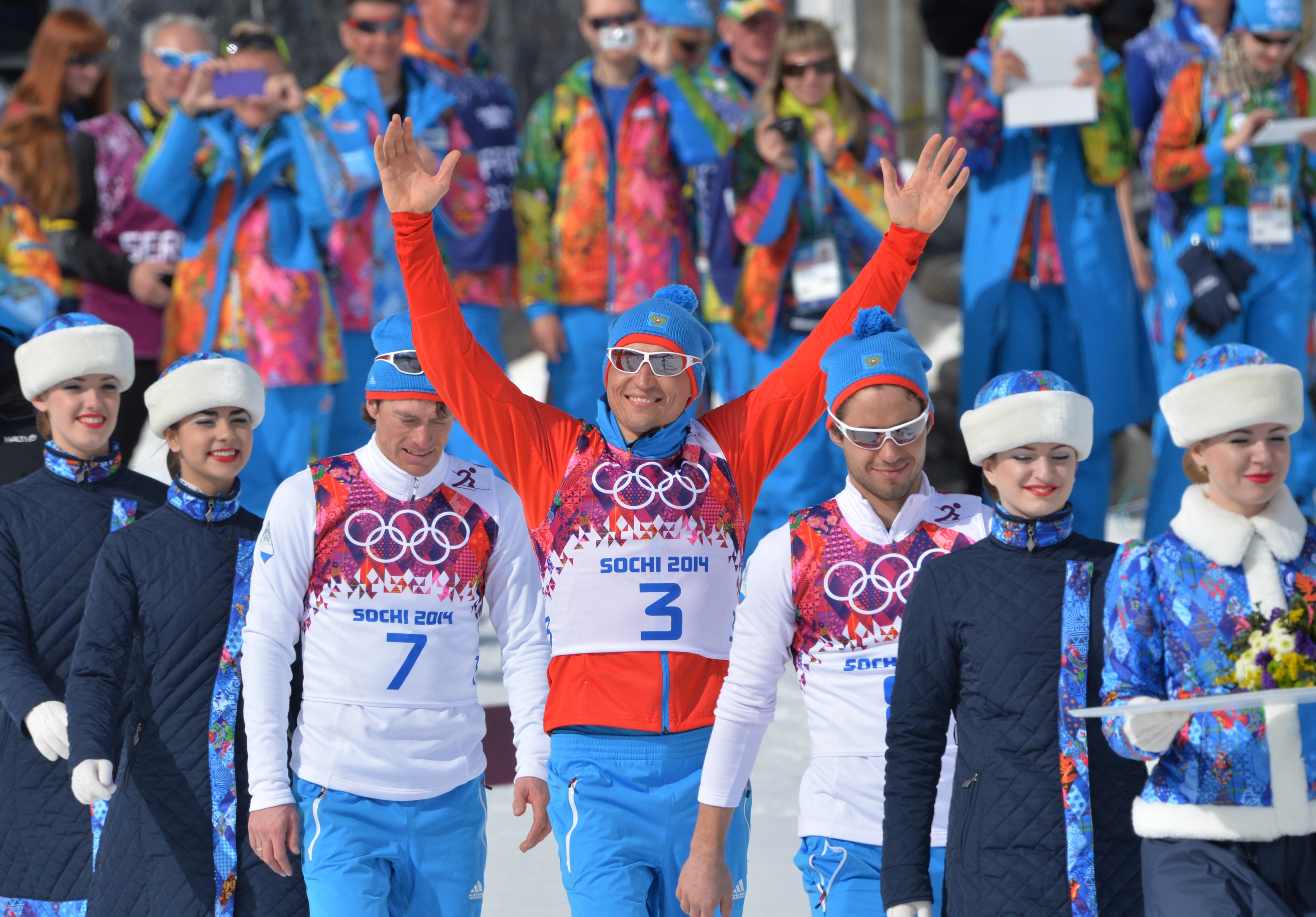 Сборная России по лыжным гонкам 2014 Легков