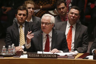 Постпред России при ООН Виталий Чуркин