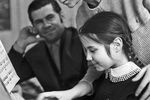 1971 год. Эдита Пьеха с дочерью Илоной и первым мужем — Александром Броневицким
