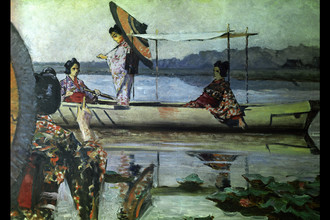 Василий Верещагин. Прогулка в лодке. 1904