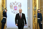 Владимир Путин перед началом церемонии инаугурации в Кремле, 7 мая 2024 года