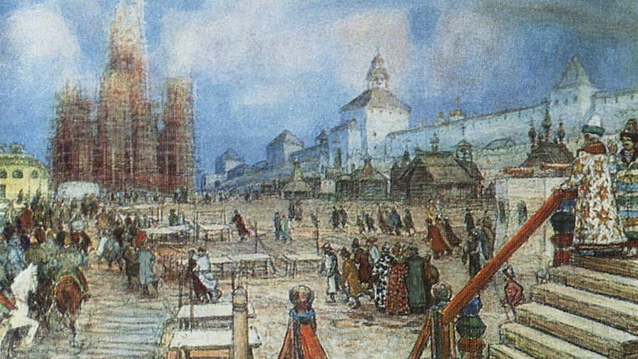 Москва, 1550-е годы