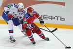 В рамках регулярного чемпионата КХЛ состоялось армейское дерби, победителем которого стала команда из Москвы.