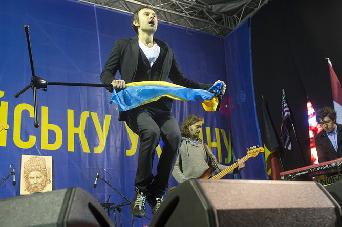 Группа «Океан Эльзи» на концерте в Киеве