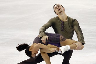 Ксения Слолбова и Федор Климов стали вторыми в финале Гран-при