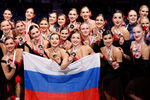 Победители соревнований по синхронному катанию — сборная России