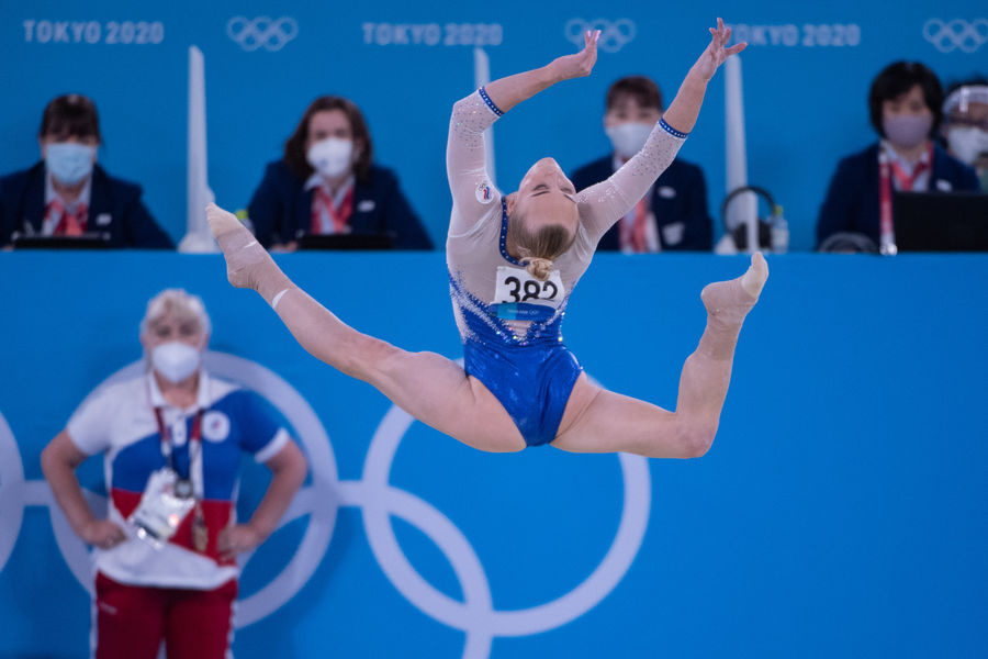 Российская гимнастка Ангелина Мельникова на Олимпийских играх в Токио