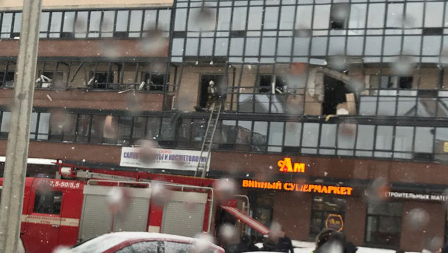 Последствия взрыва в&nbsp;жилом доме в&nbsp;Приморском районе Санкт-Петербурга, 9 февраля 2018 года
