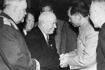 Прием Председателем КНР Мао Цзе Дуном членов советской правительственной делегации во главе с Н.С. Хрущевым