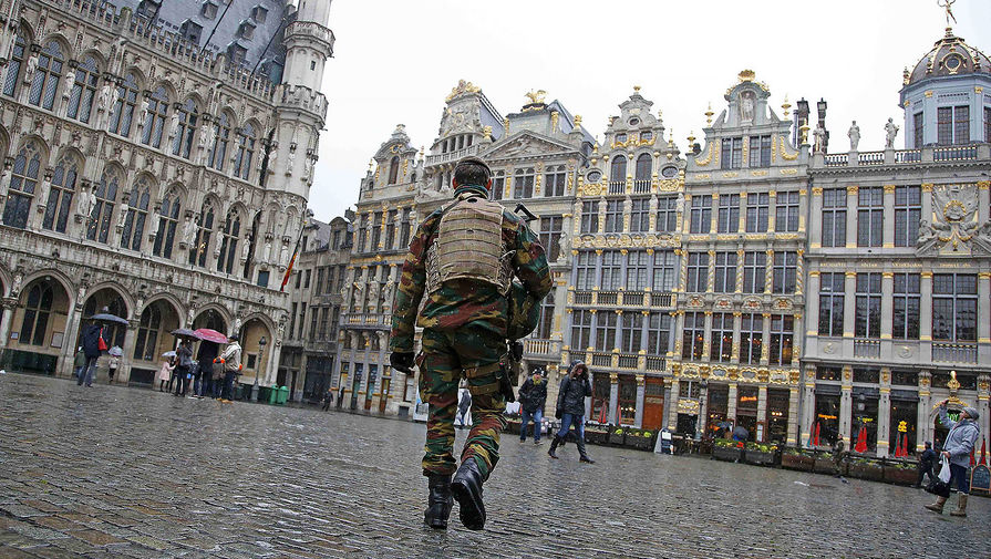 В&nbsp;столице Бельгии объявлен максимальный уровень террористической угрозы
