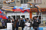Митинг у здания Донецкого городского суда