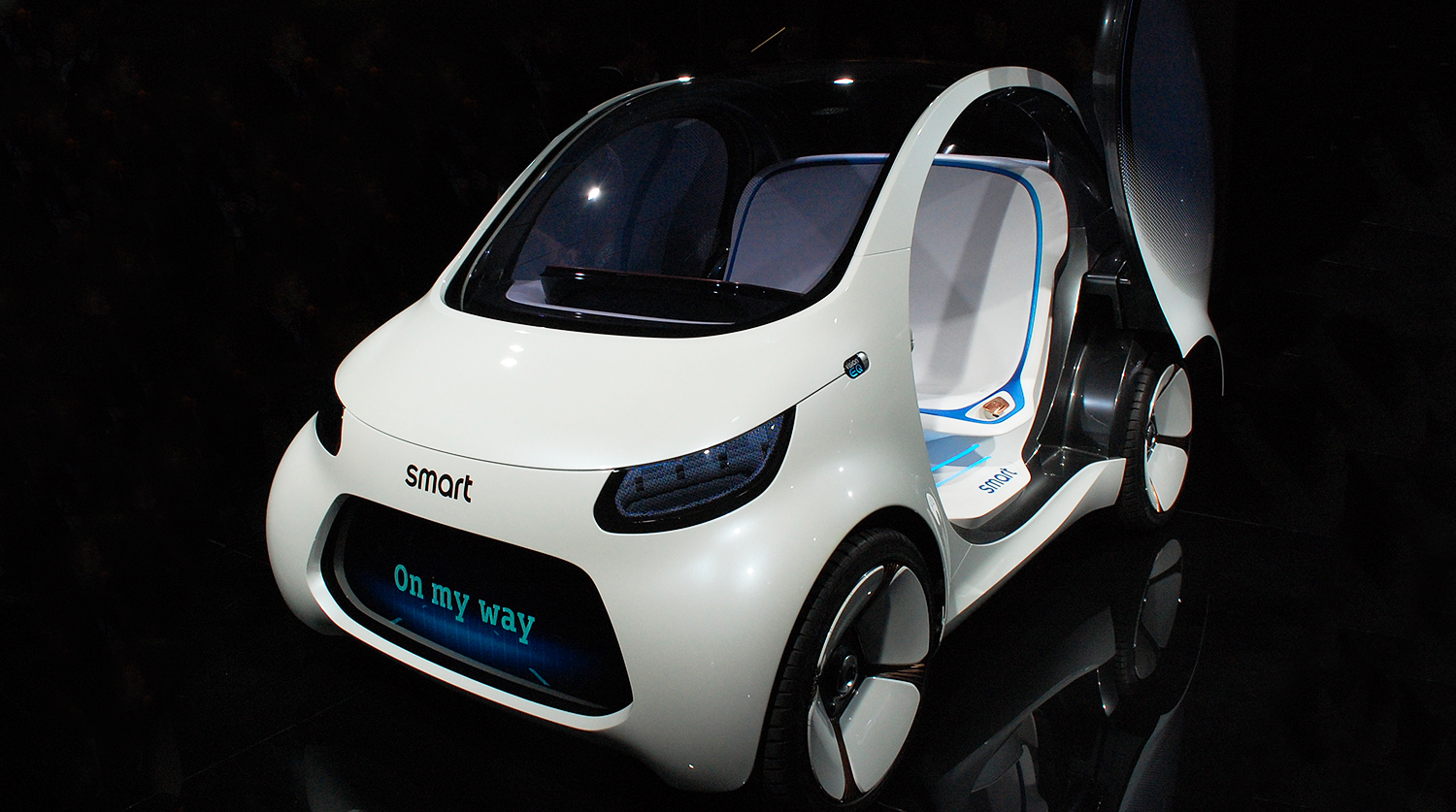 Smart Vision EQ ForTwo Concept.