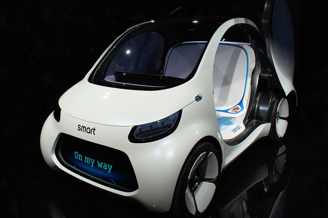 Smart Vision EQ ForTwo Concept.