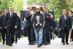 Похороны бывшего президента СССР Михаила Горбачева на Новодевичьем кладбище, 3 сентября 2022 года