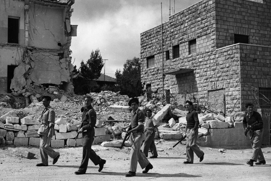 Во время арабо-израильской войны, 1948 год