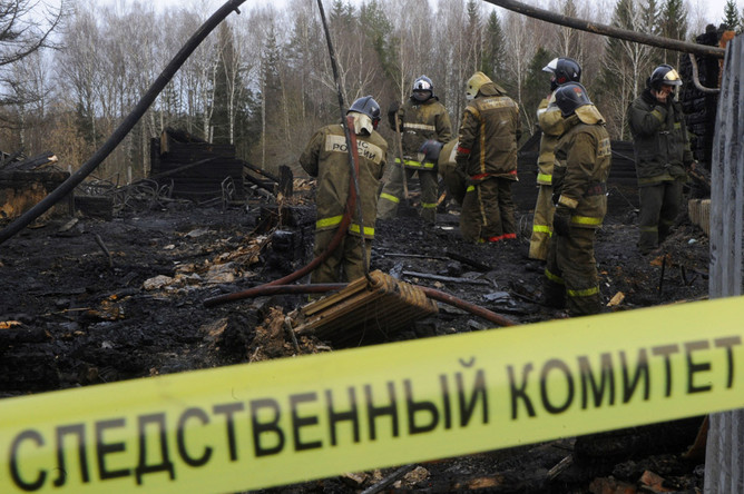 26 апреля произошел пожар в деревянном корпусе психиатрической больницы № 14 в поселке Раменском...