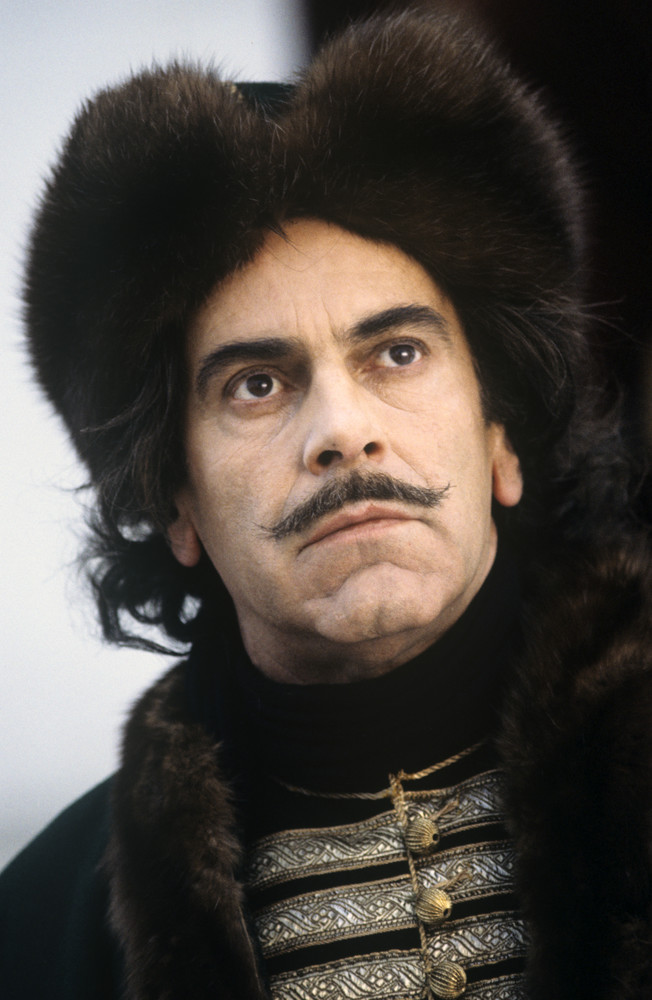 Максимилиан Шелл в роли Петра I. Кадр из телевизионного фильма «Петр Великий». 1985 год