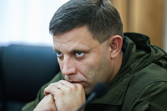 Премьер-министр ДНР Александр Захарченко