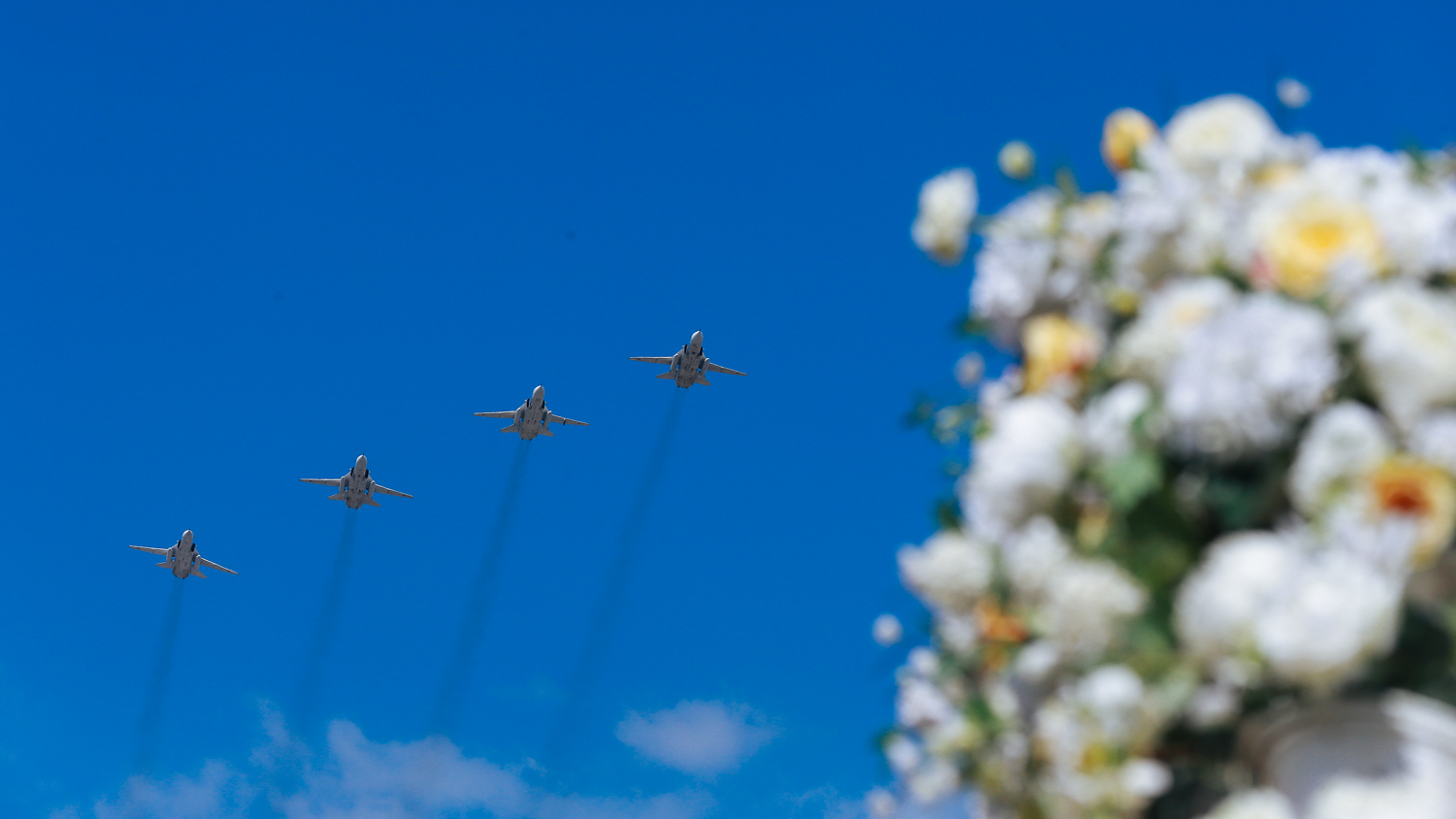 Генеральная репетиция военного парада, посвященного 71-й годовщине Победы в Великой Отечественной войне, в Москве