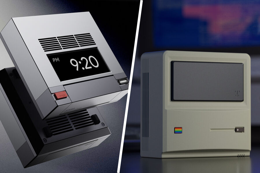 Mini computer in the style of Apple and Nintendo introduced in China 15