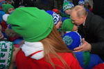 Президент России Владимир Путин во время встречи на Соборной площади с детьми - гостями Кремлевской елки, 26 декабря 2017 года