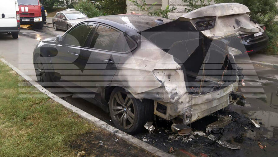 112: женщина спалила BMW замначальника управления Генштаба ВС России