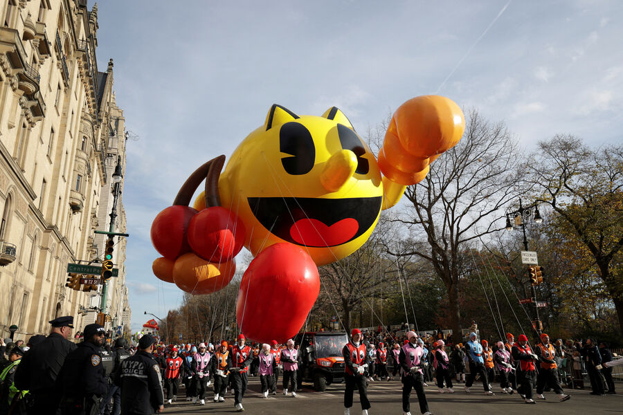 На&nbsp;параде в&nbsp;честь Дня благодарения в&nbsp;Нью-Йорке, 27&nbsp;ноября 2025&nbsp;года