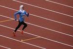 Сара Аттар в беге на 800 метров