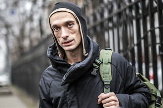 Петербургский художник Петр Павленский