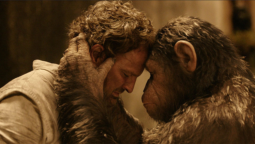 Кадр из фильма «Рассвет планеты обезьян», 2014 год