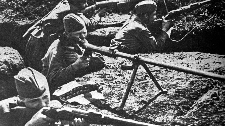 В окопах под Прохоровкой, февраль 1943 года
