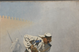 Василий Верещагин. Смертельно раненный. 1873